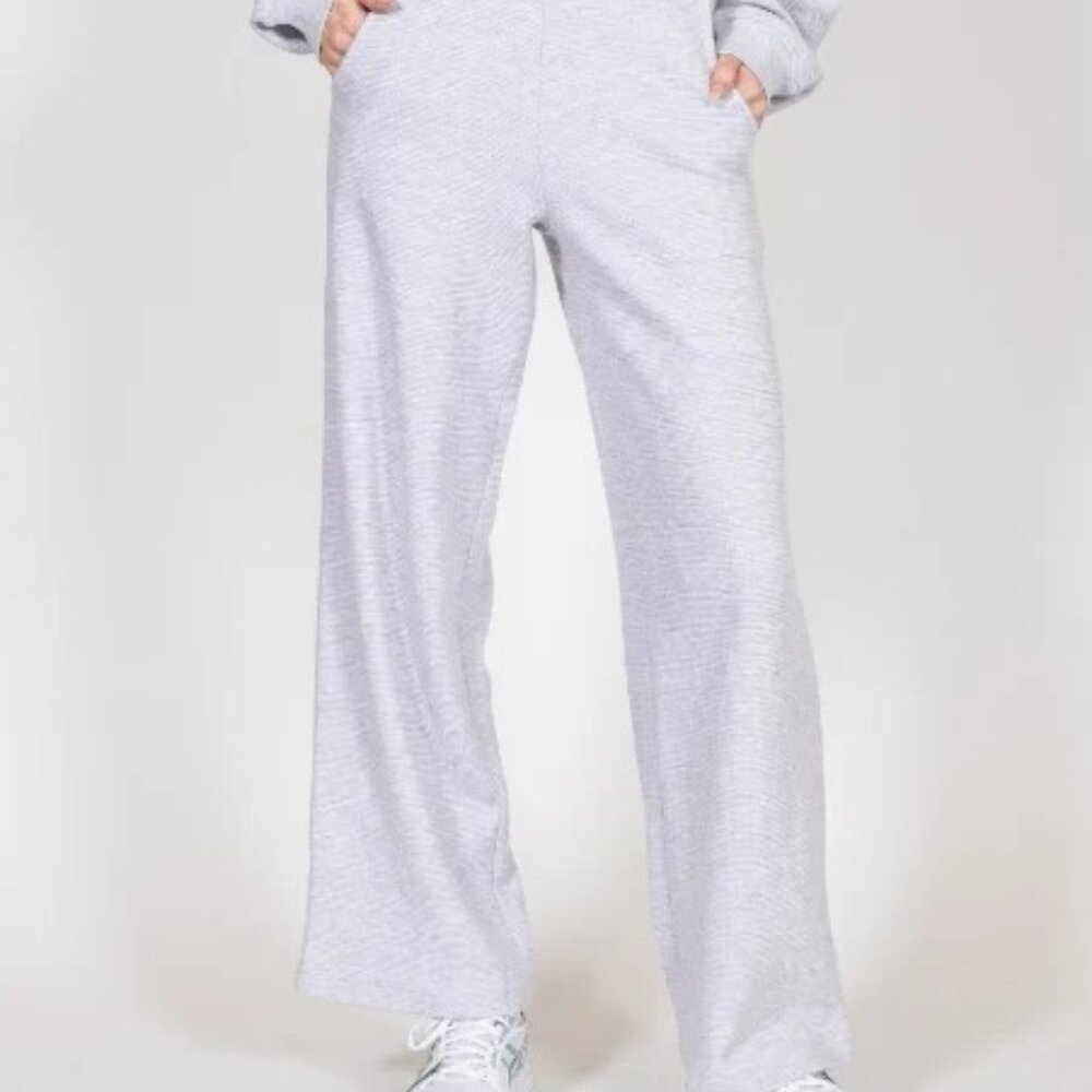 NWT Brunette the Label BTL Waffle Knit Pants, Pebble Grey, Size 3X/4X, P… - Picture 2 of 5